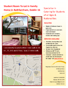 Student Room Brochure – Treacy